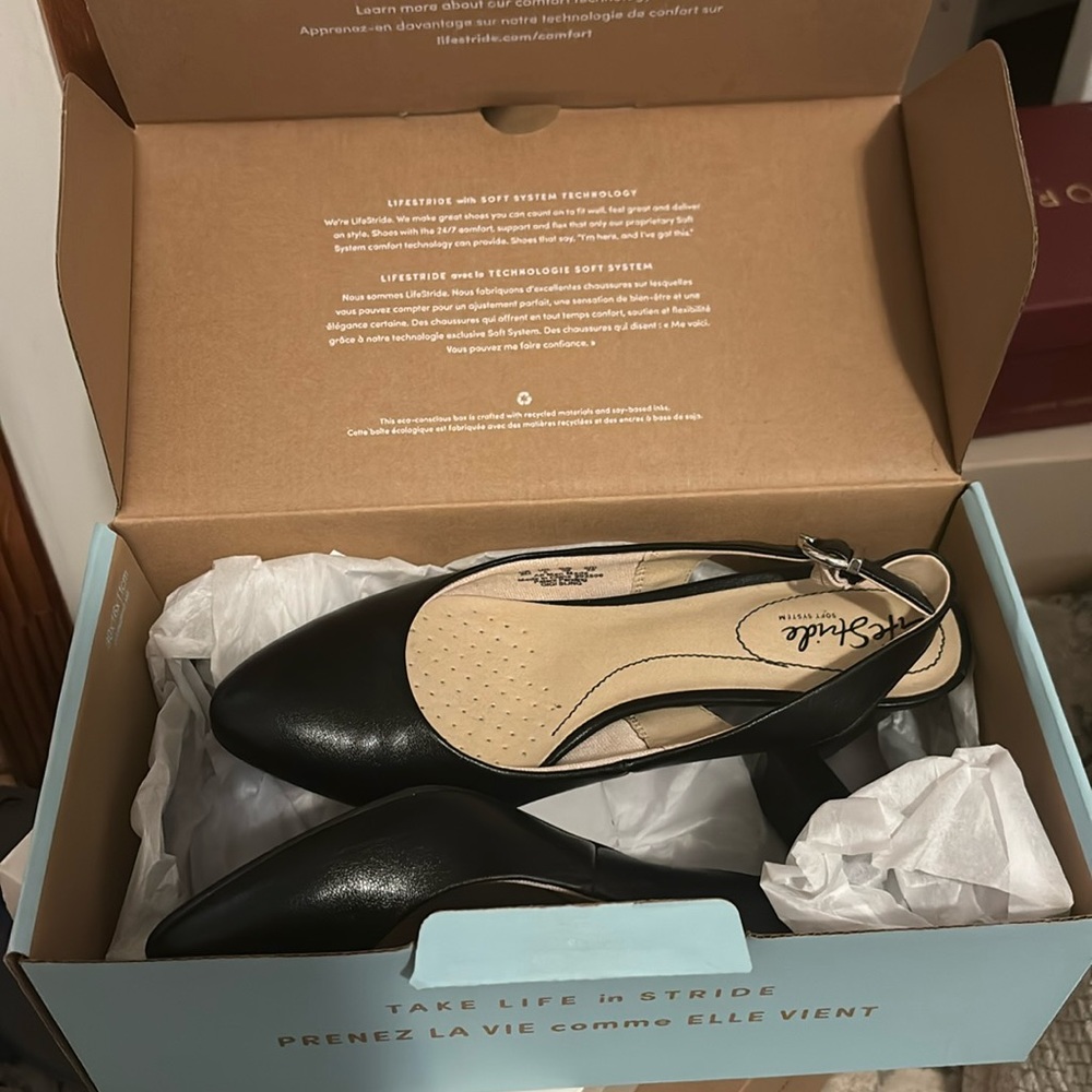 Gigi sling heels